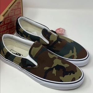 Camo slip on Vans